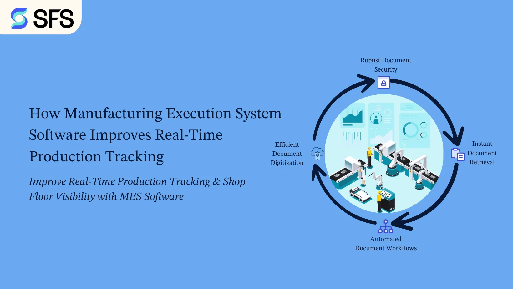 How Manufacturing Execution System Software Improves Real-Time Production Tracking